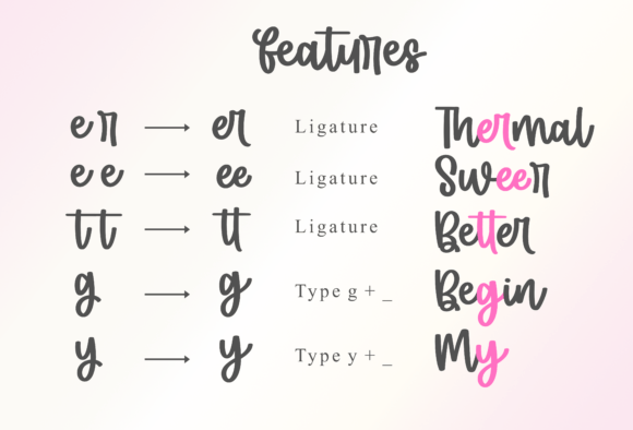 Ethernity Font preview 3