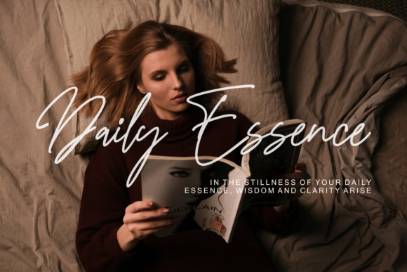 Evangeline Calligraphy Font preview 2