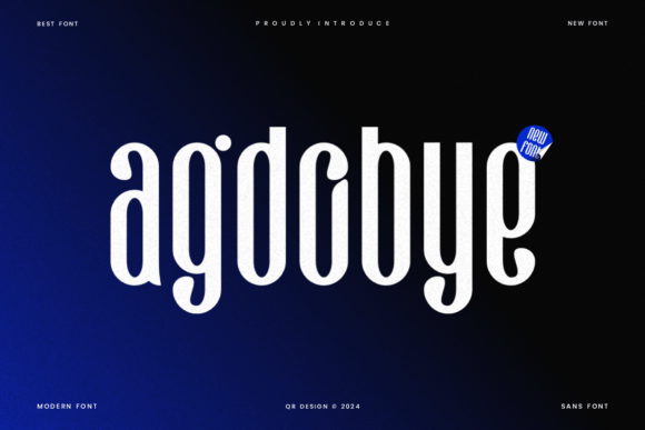 Agdobye Font