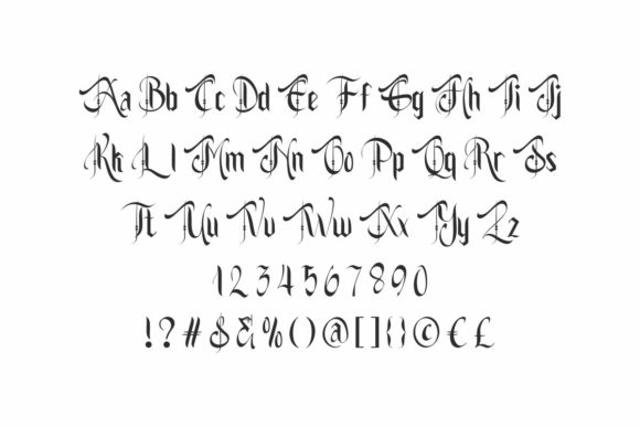 Black Jaguar Font preview 4