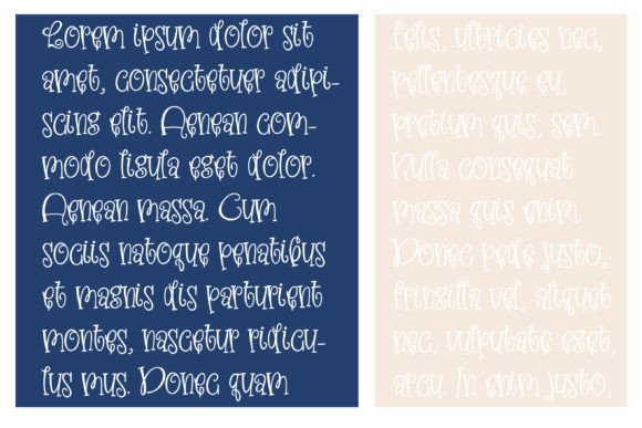 Aphantic Font preview 4