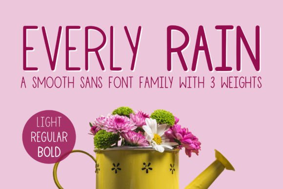 Everly Rain Font