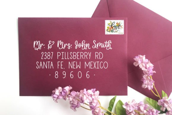 Everly Rain Font preview 2