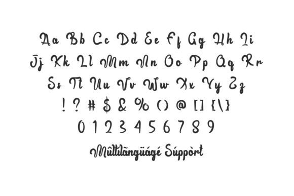 Every Week Font preview 3