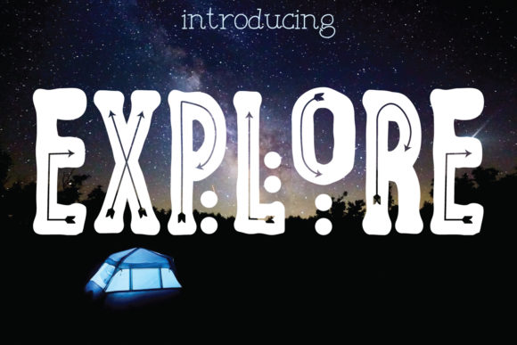 Explore Font preview 2