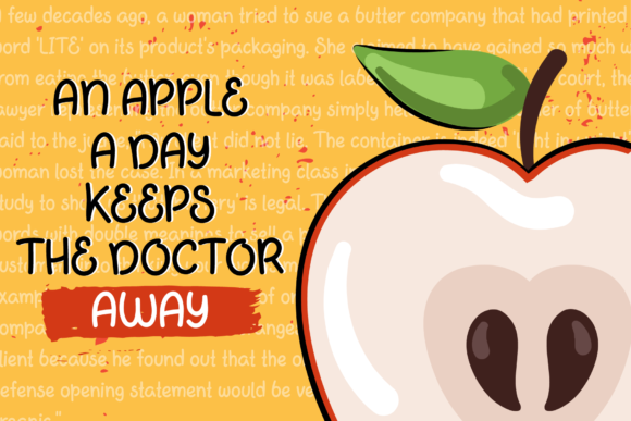 Apple Jam Font preview 2