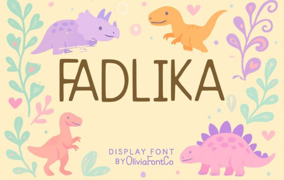Fadlika Font preview 2