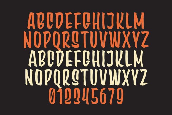 Bondston Font preview 3
