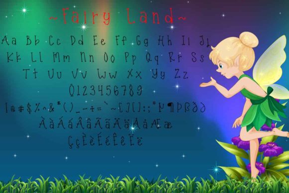 Fairy Land Font preview 3