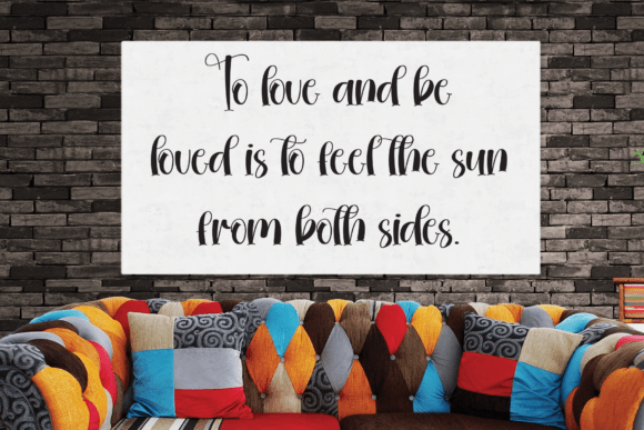 Fairy Silhouette Font preview 3