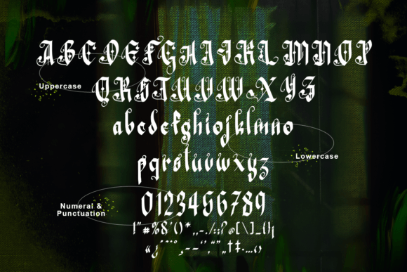 Fairy Tail Font preview 3