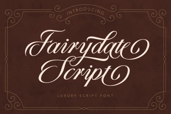 Fairydate Font