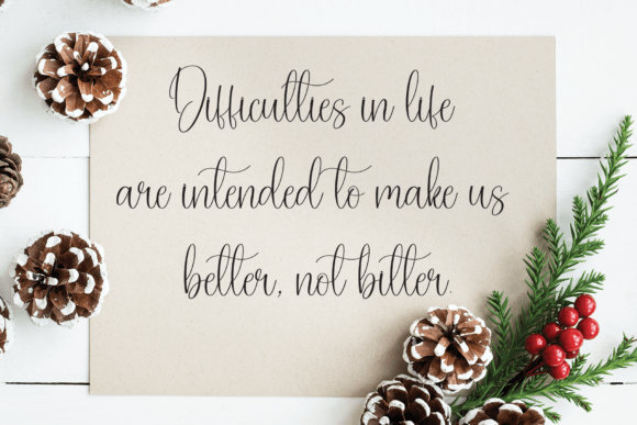 Faither Font preview 3