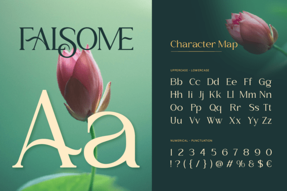 Falsome Font preview 2