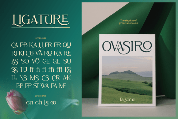 Falsome Font preview 4
