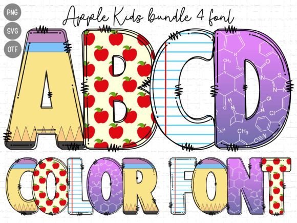 Apple Kids Font