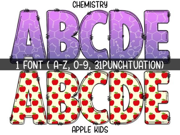 Apple Kids Font preview 2