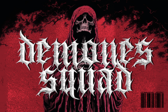 Bones Font preview 4