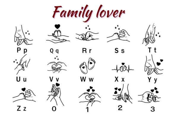 Family Lover Font preview 3