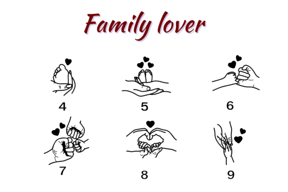 Family Lover Font preview 4