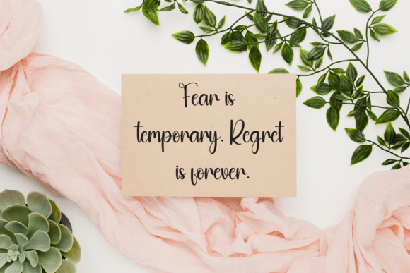 Fancy Font preview 3