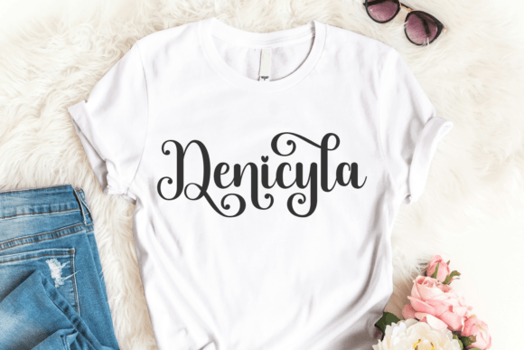 Fancy Birthday Font preview 3