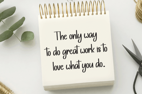 Fancy Handwritten Font preview 4