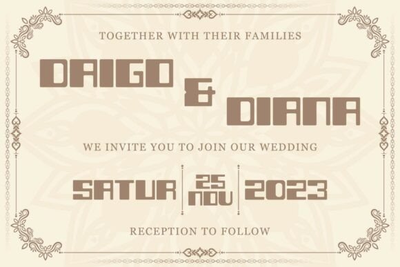 Fancy People Font preview 3