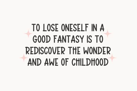 Fantasy Artistic Font preview 3