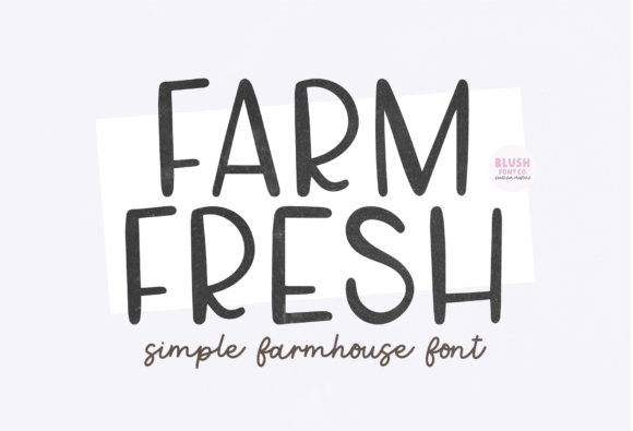 Farm Fresh Font preview 3