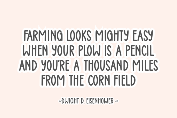 Farmer Font preview 4
