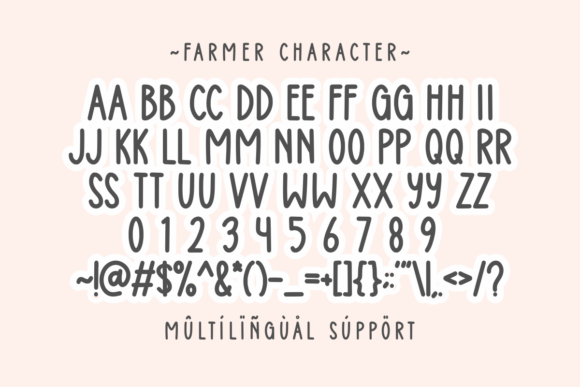 Farmer Font preview 6