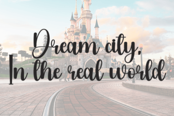Book Disney Font preview 2