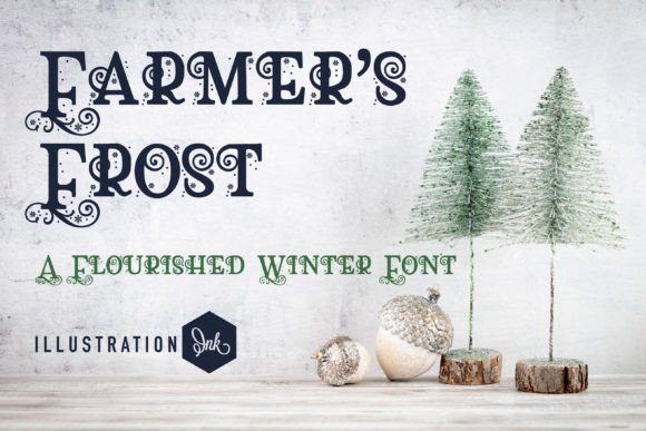 Farmer's Frost Font preview 1