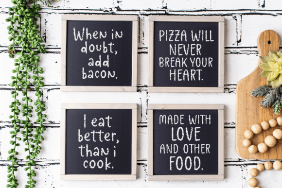 Farmhouse Chalkboard Font preview 2