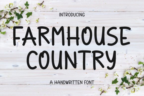 Farmhouse Country Font