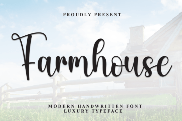 Farmhouse Font Font preview 2