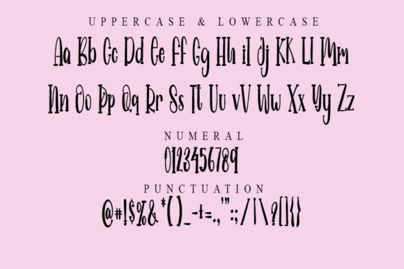 Farmhouse Recipe Font preview 4