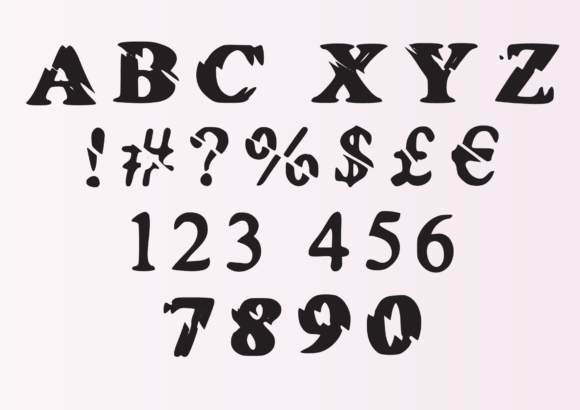 Fashion Slash Font preview 3