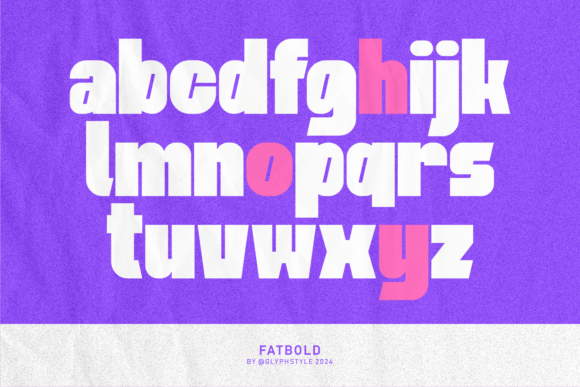 Fatbold Font preview 4
