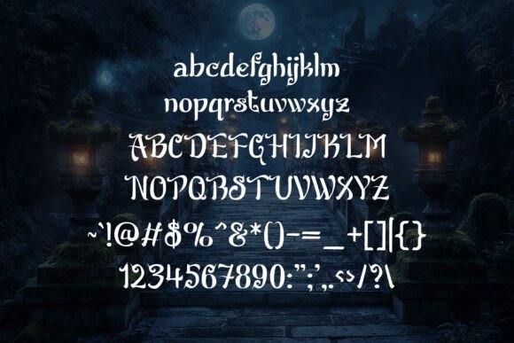 Fatebound Font preview 2