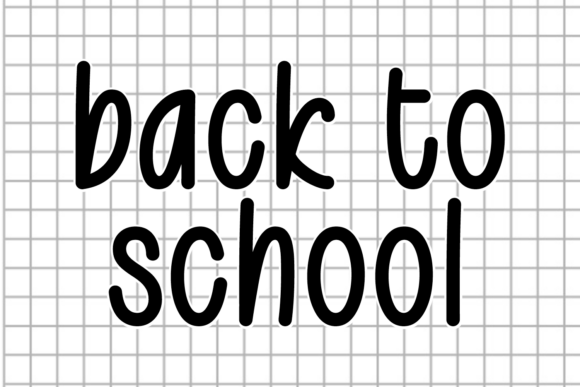Book Sheet Font preview 3