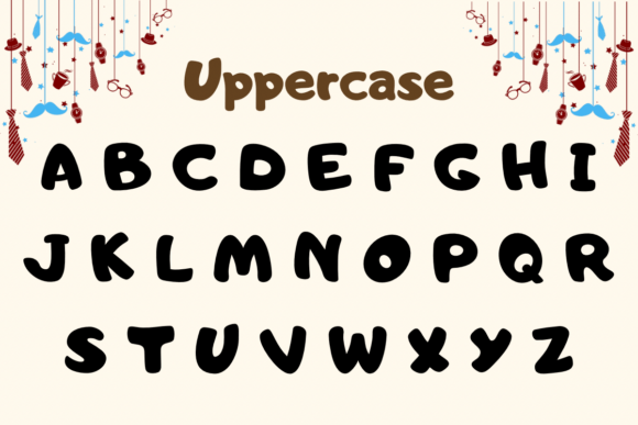 Father Day Font preview 2