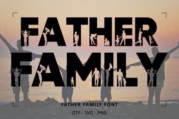Father Family Font preview 2