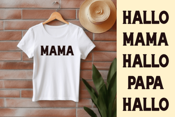 Father Mother Font preview 4