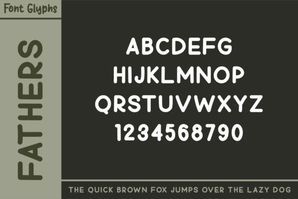 Fathers Font preview 8
