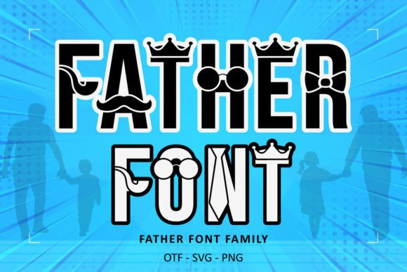 Father's Day Collection Font preview 4