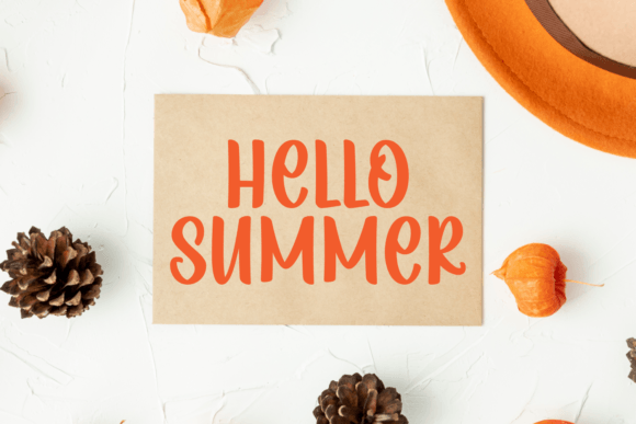 Favorite Beachy Font preview 3