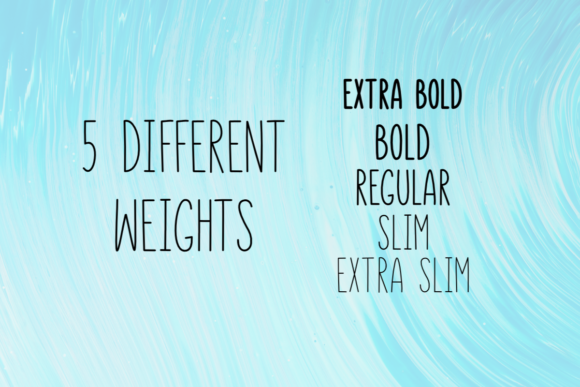 Aqualine Font preview 3