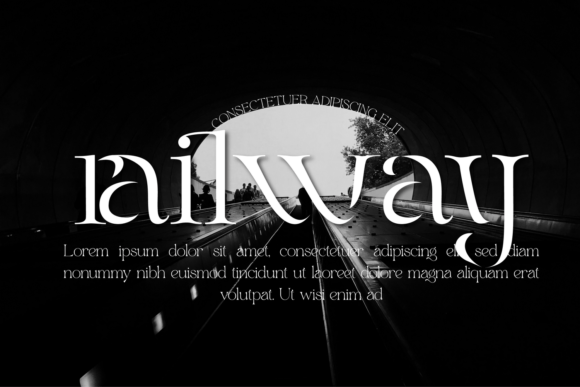 Fellee Stencil Font preview 3
